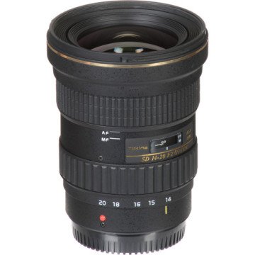 TOKINA 14-20 F:2.0 DX LENS