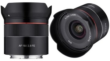 SAMYANG 18MM F:2.8 AF SONY FE MOUNT LENS