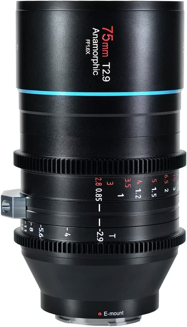 SIRUI 75MM FULLFRAME ANAMORPHIC CINEMA LENS E MOUNT