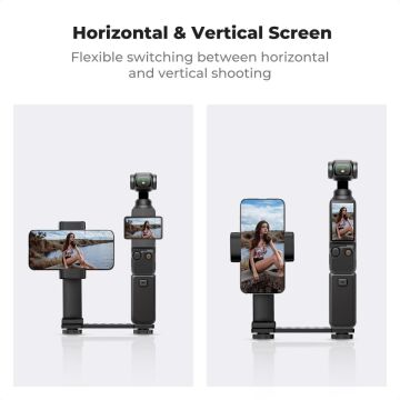 K&F Concept KF31.164 DJI Osmo Pocket 3 / 4 için Telefon Tutucu
