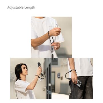 SmallRig 4990 FilMov Telefon Bileklik Kayışı (Siyah)