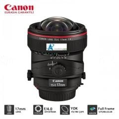 CANON TS-E 17MMTILT SHIFT F/4 LENS