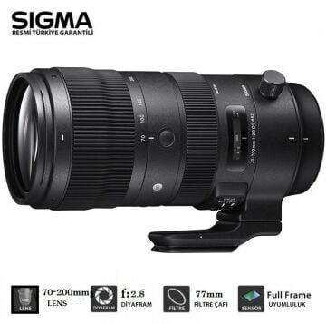 SIGMA 70-200MM F:2.8 DG OS HSM SPORT SERI LENS SONY E MOUNT